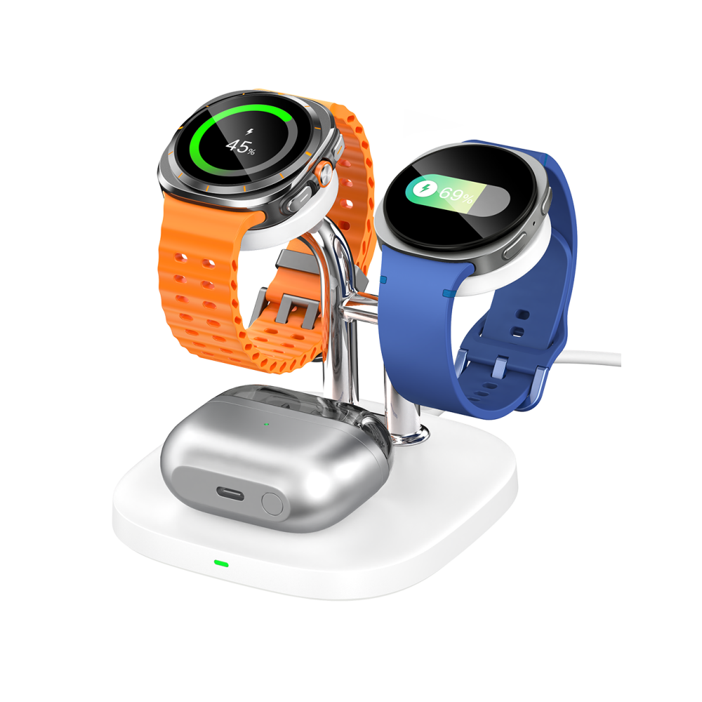 SwanScout 704S - Chargeur Sans Fil Double pour Montres Samsung