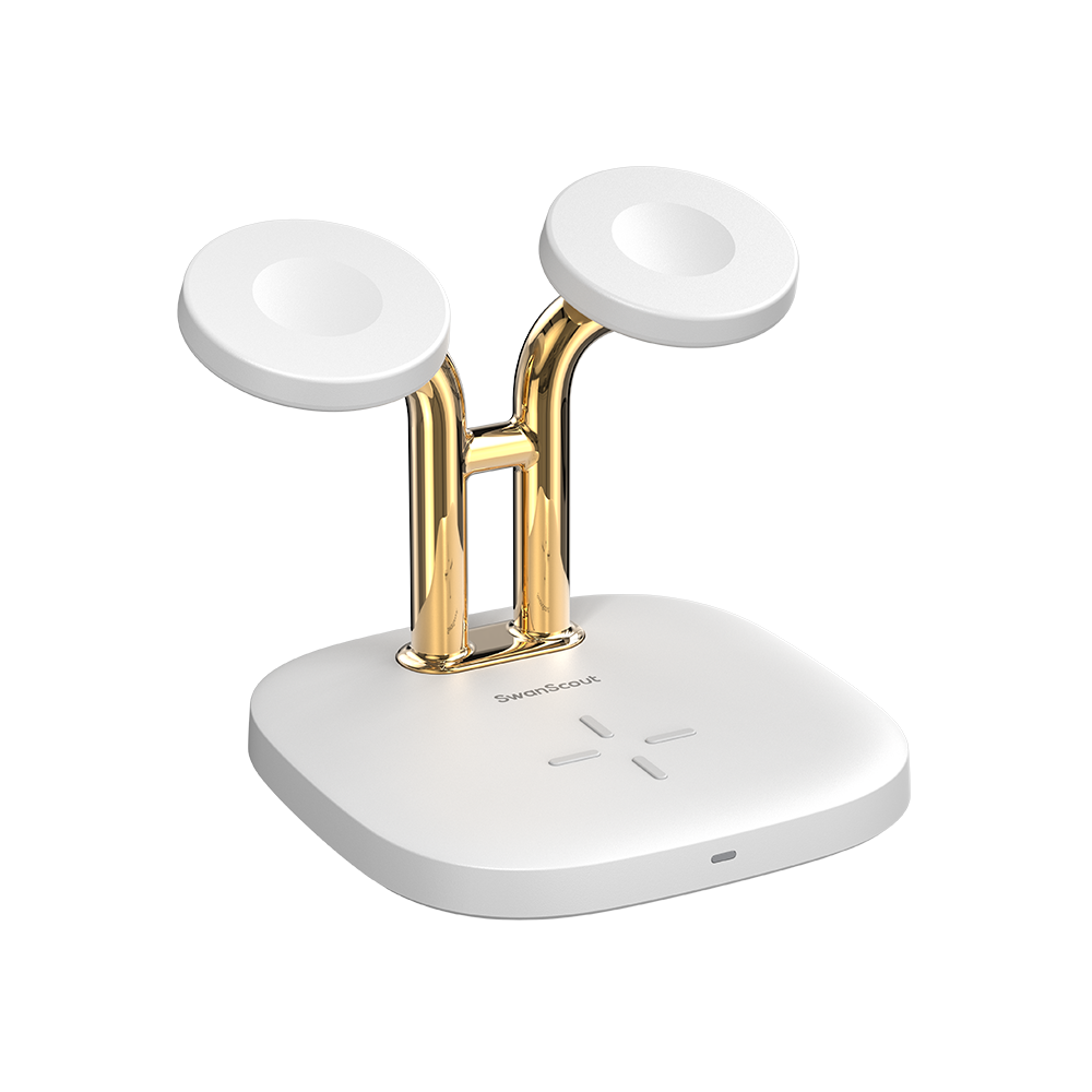 SwanScout 704A - 蘋果專用雙手錶無線充電器