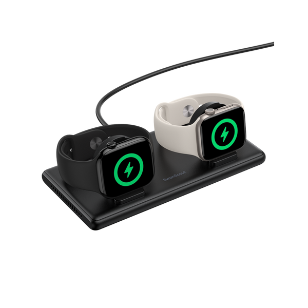 SwanScout 507DA – شاحن مزدوج لساعة Apple