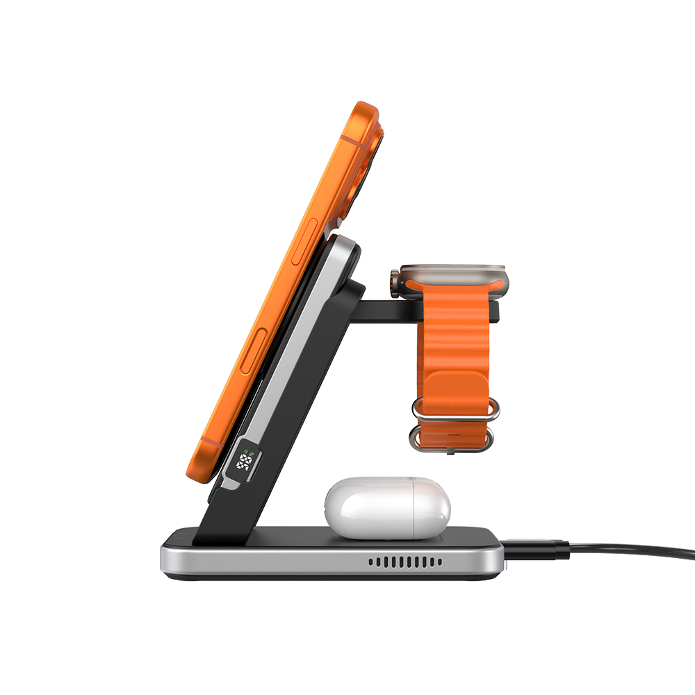 SwanScout 304M - Power Bank Magnético 3 em 1 para Apple