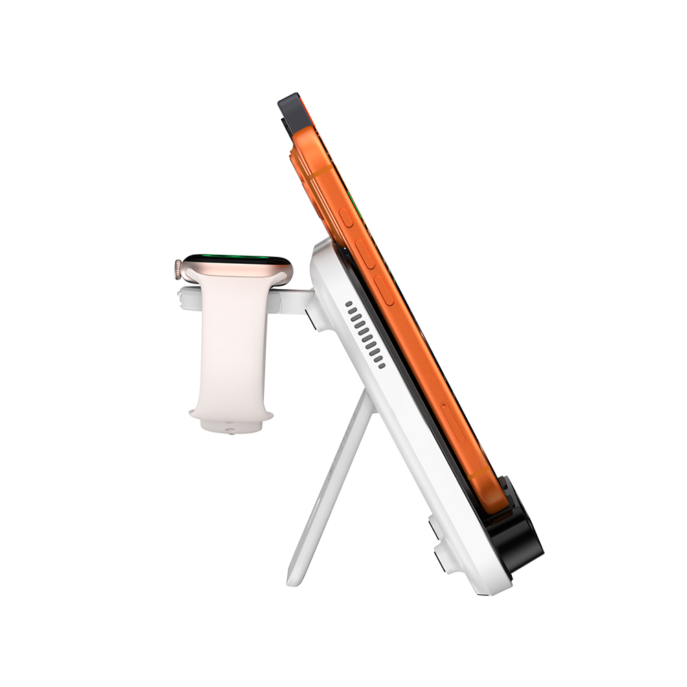 SwanScout 710A - Apple 双手机 + 单手表无线充电器