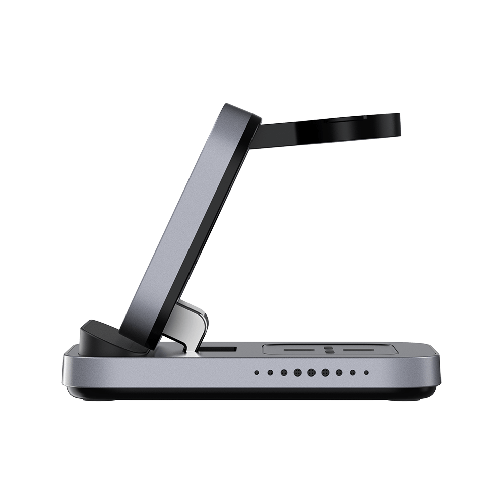 SwanScout 713A - Faltbares 3-in-1 Wireless-Ladegerät für Apple
