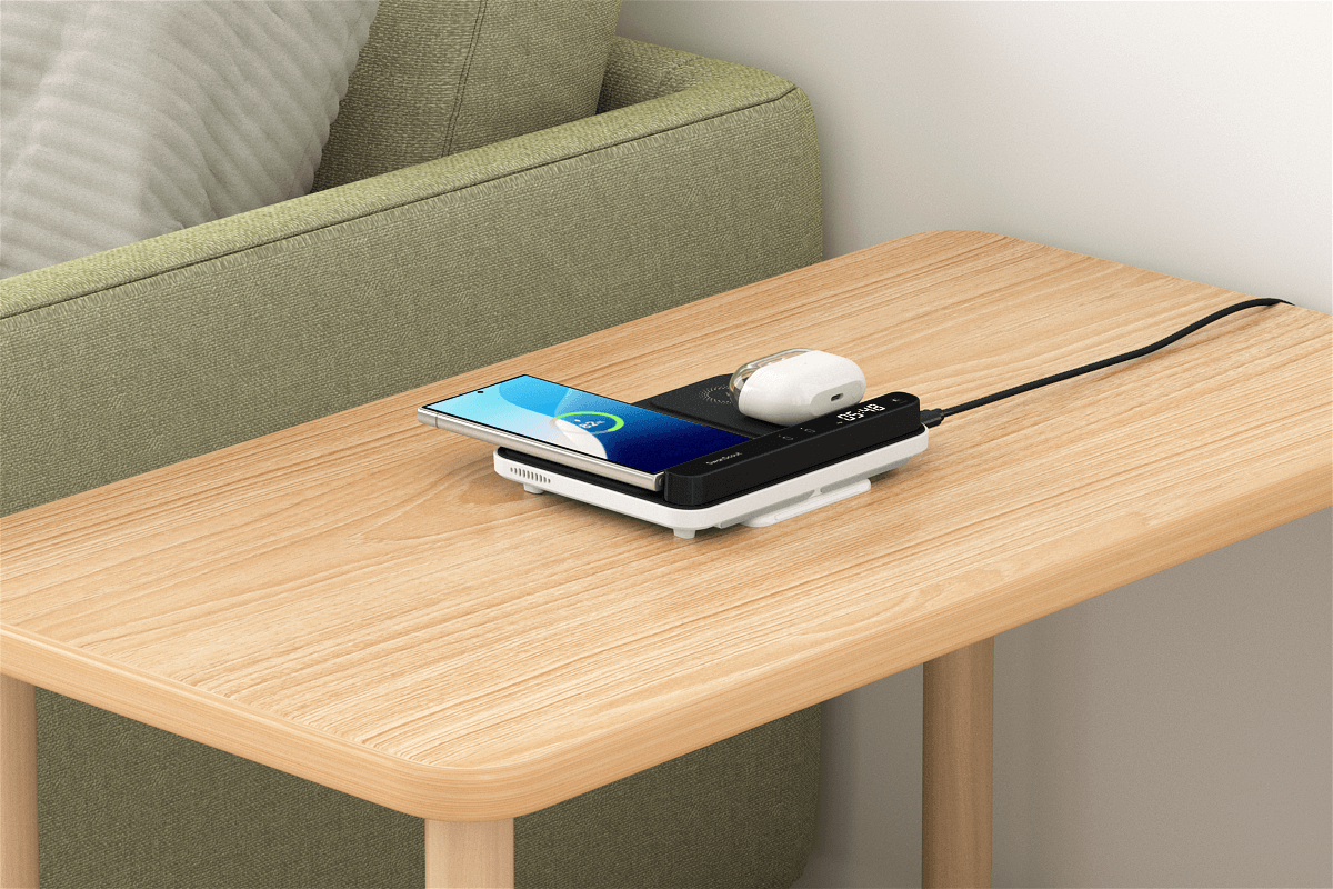 A Samsung Galaxy S24 Ultra wireless charger ensures efficient charging with premium compatibility. 