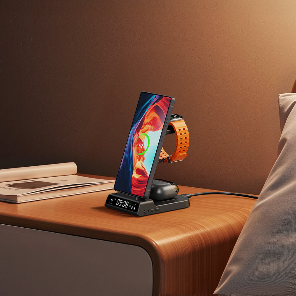 The SwanScout C01 is fully compatible with the Samsung Galaxy Watch 7, making daily charging effortless.