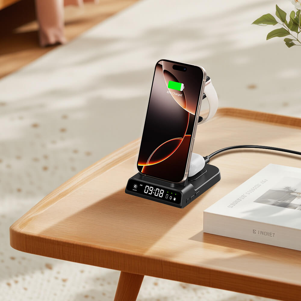 The SwanScout C02 is ready for the future, functioning as an iPhone 16 wireless charger.