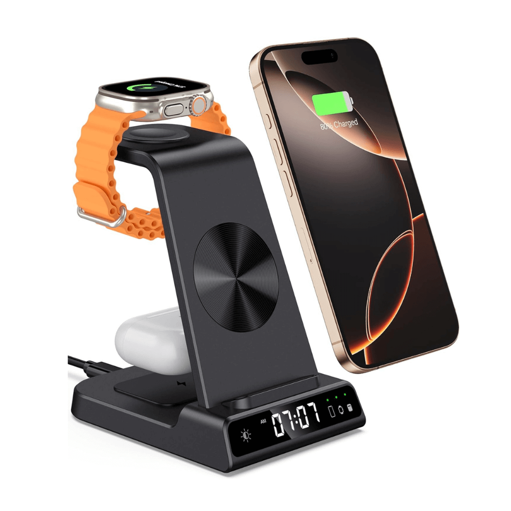 The SwanScout C02 functions as a fast and elegant iPhone charger, ideal for daily use.